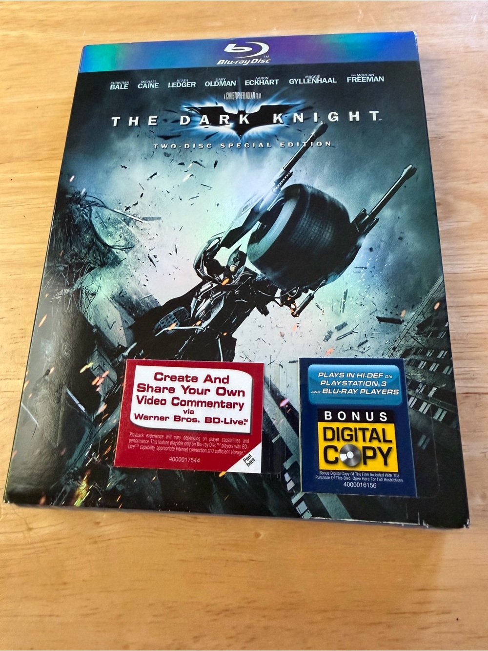 Warner Bros. The Dark Knight Blu-ray - Sealed